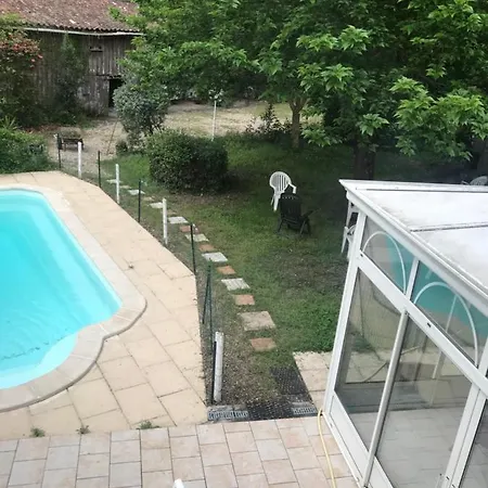 Tizac-de-lapouyade, Piscine 35 Km De Bordeaux *